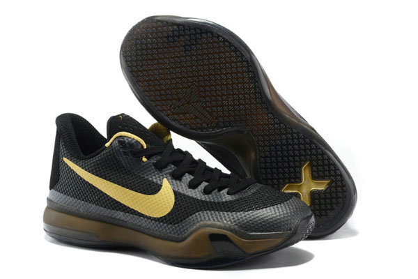 Nike Kobe X 10 Away Black Gold